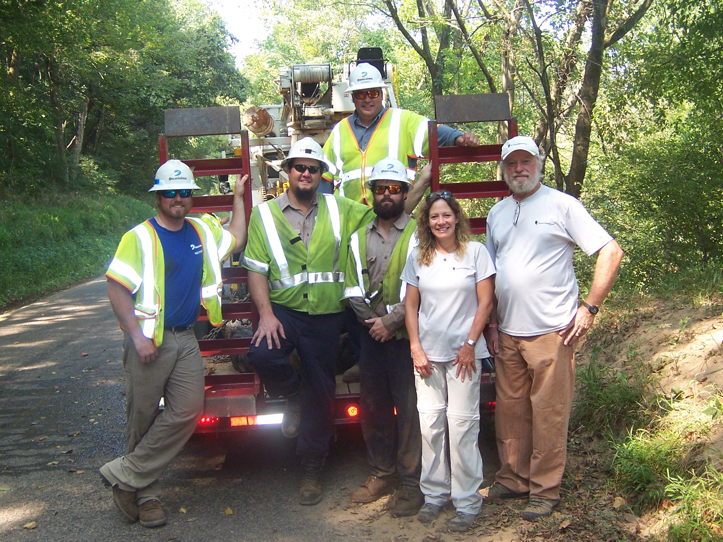 Dominion Crew based in Orange Helps StreamSweepers