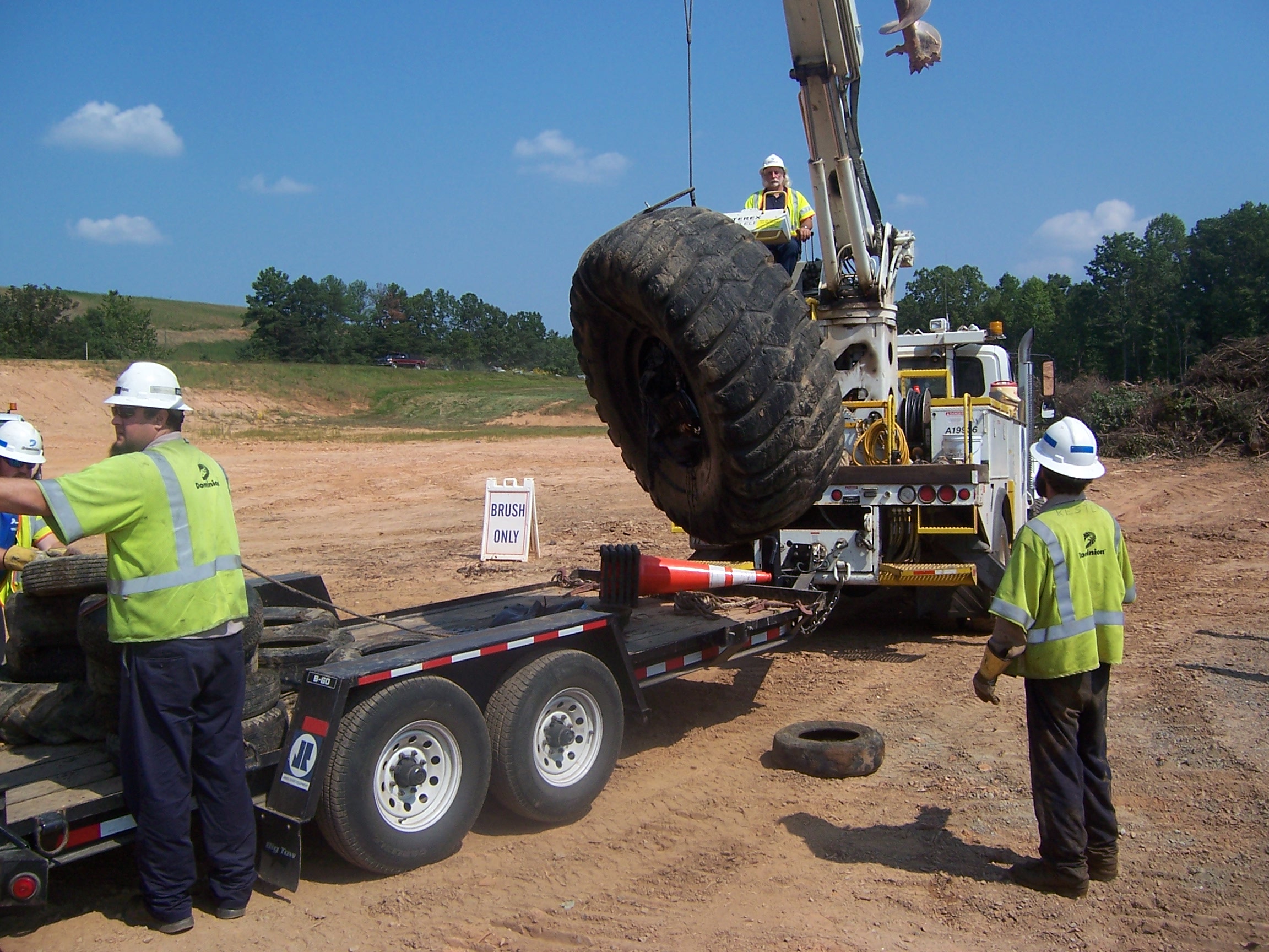 Heavy Equipment and Willing Partners Make a Difference